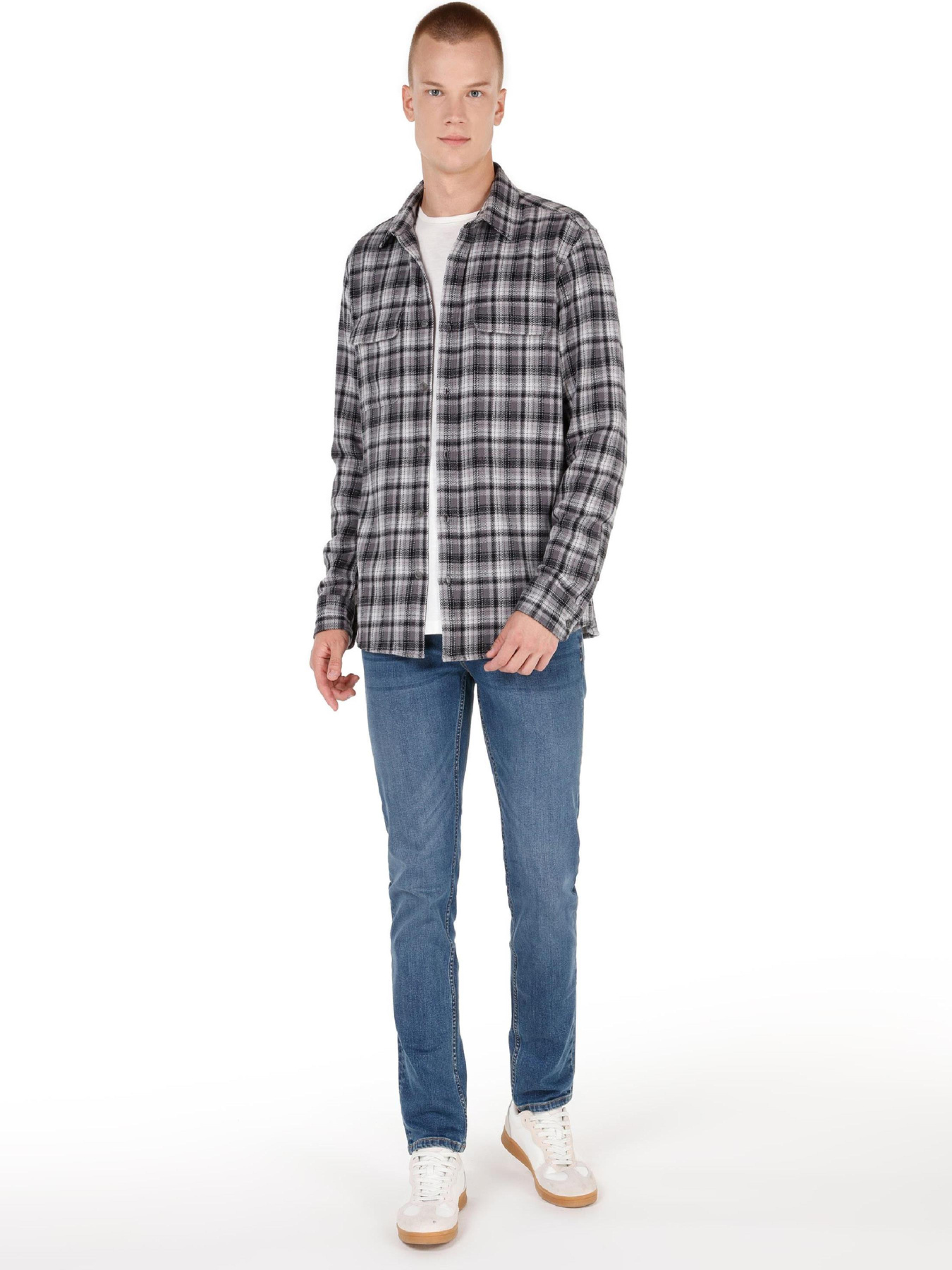 Сорочки Colin’s модель CL1070141_Q1.V1_LGR Фото