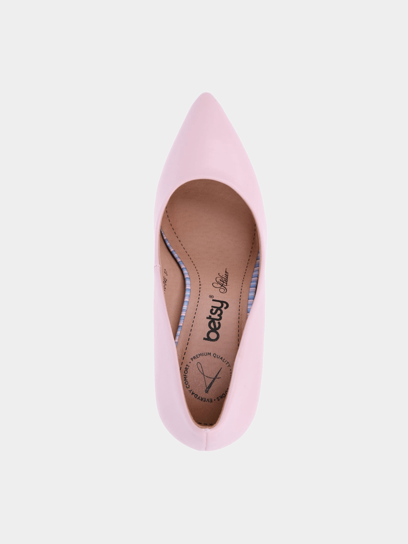Туфлі-човники Betsy Модель 947001/10-04E-light pink Фото