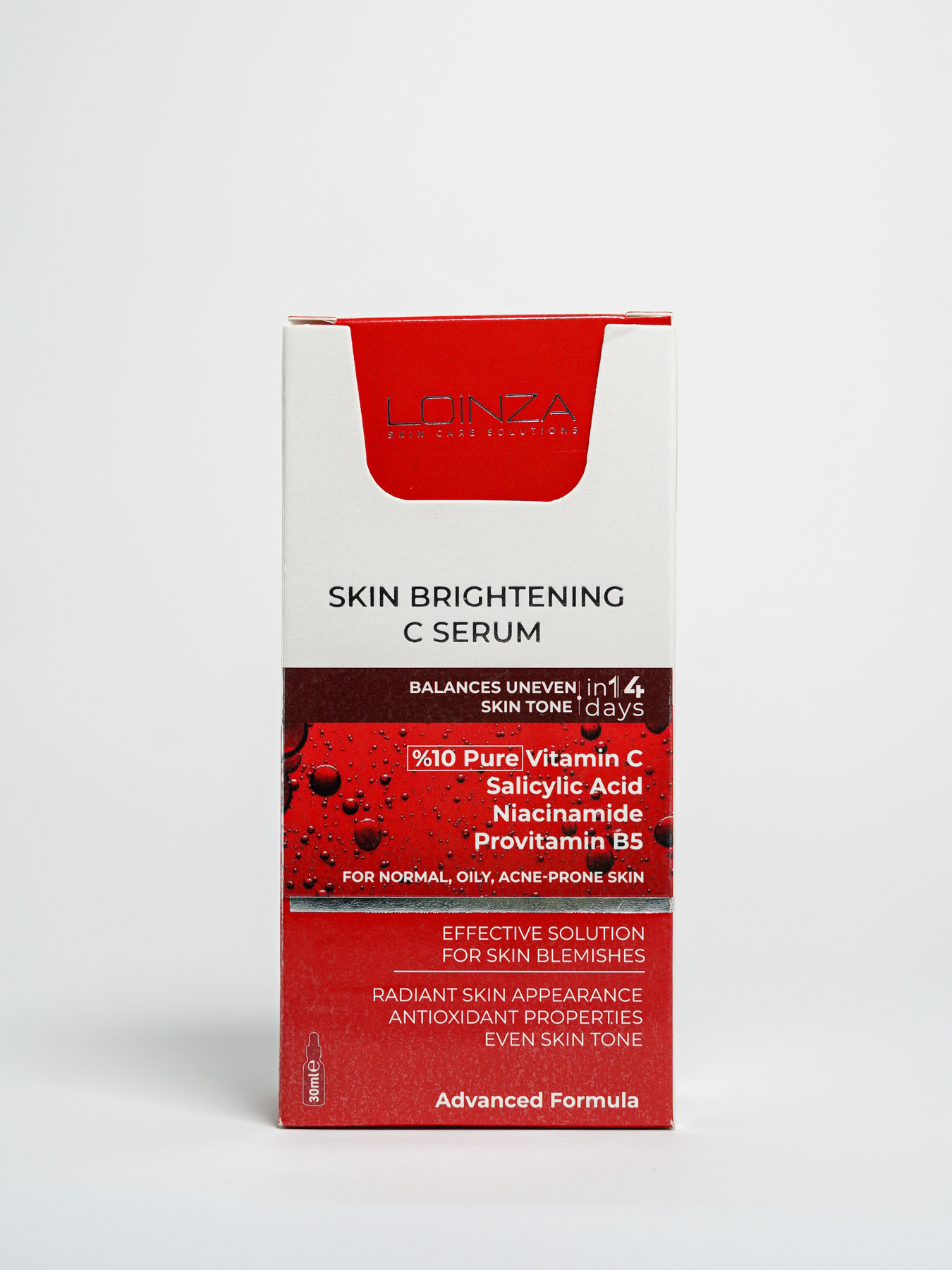 Сироватка з вітаміном С 10%, для сяяння шкіри Loinza модель 8683723540521 Сироватка з вітаміном С 10%, для сяяння шкіри Loinza модель 8683723540521 Фото