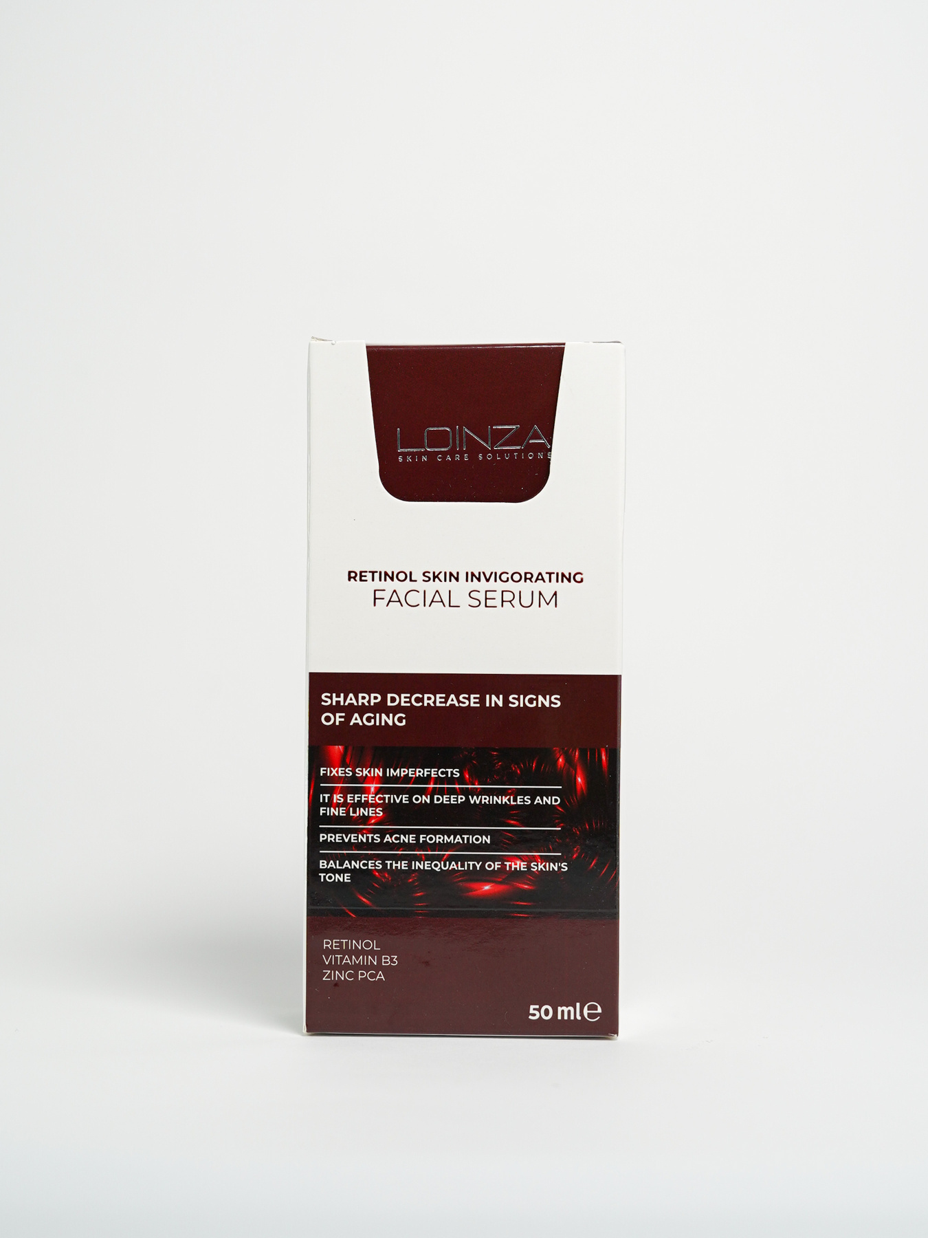 Сыворотка с ретинолом 1% для восстановления кожи лица Loinza модель 8683723540972 Сыворотка с ретинолом 1% для восстановления кожи лица Loinza модель 8683723540972 Фото