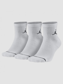 Набор носков Jordan U J Ed Cush Poly Ankle модель DX9655-100 Фото