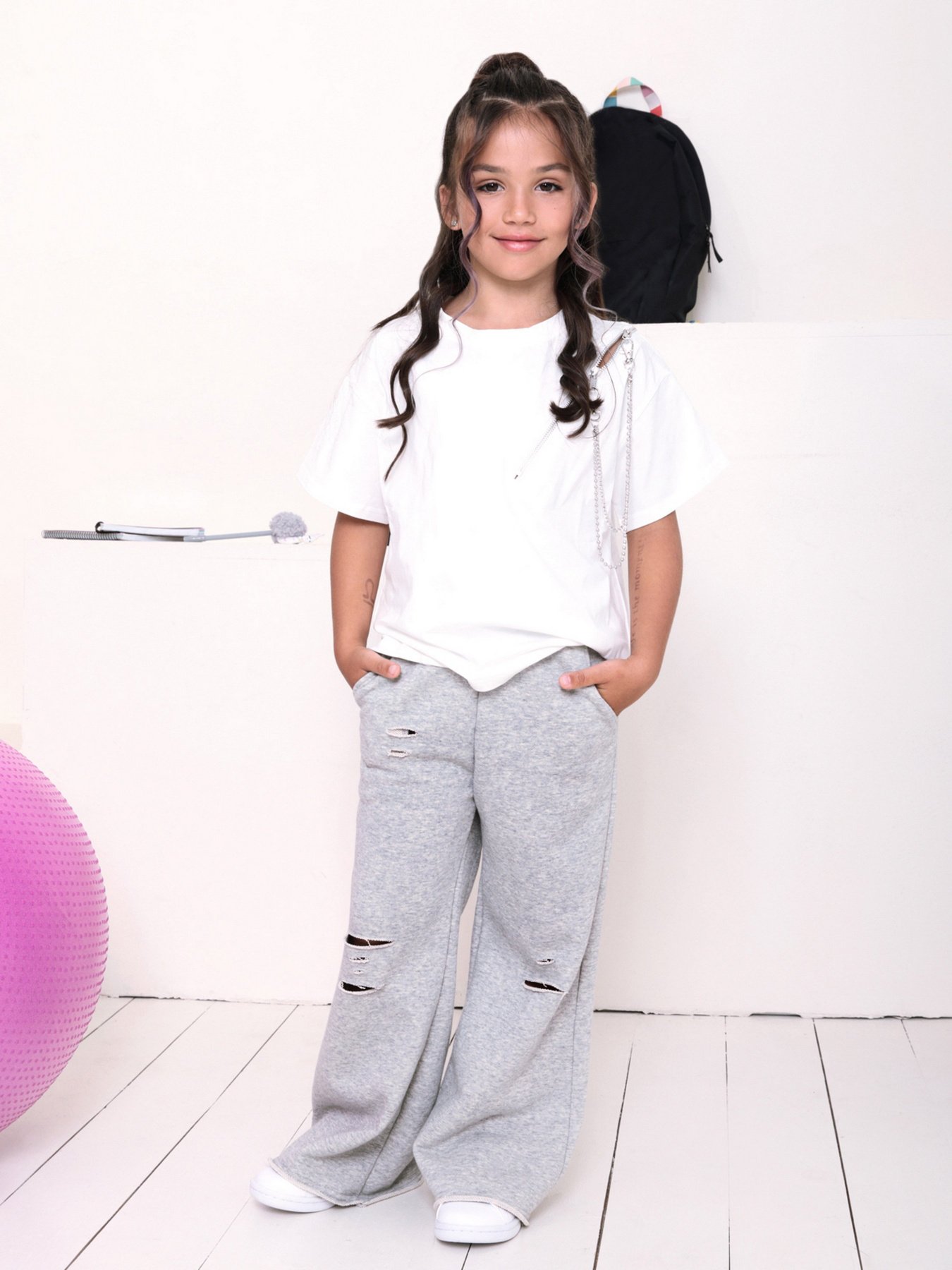 Повсякденні штани ISSA Plus модель CD-448_gray Повсякденні штани ISSA Plus модель CD-448_gray Фото