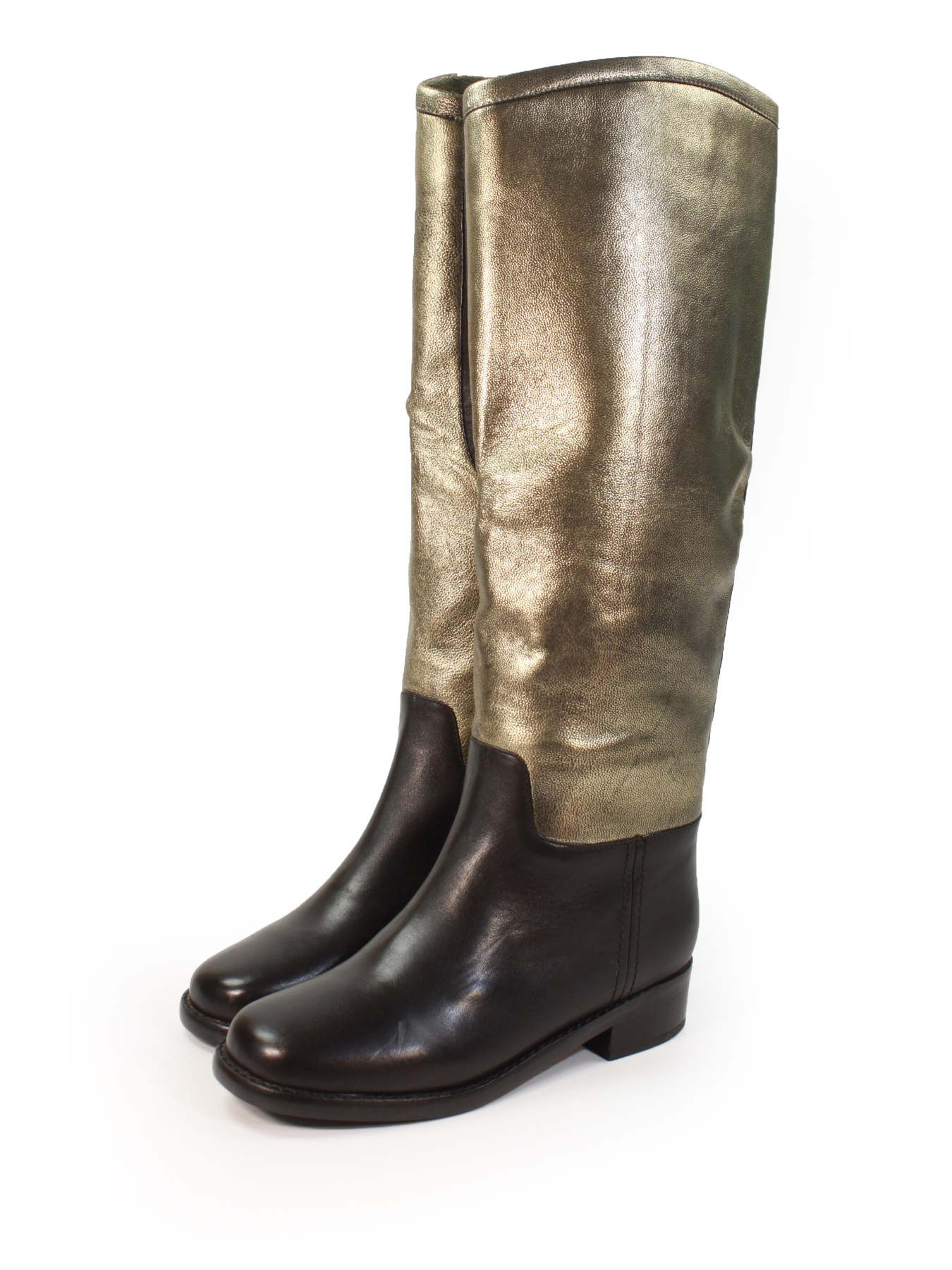 Сапоги It-girl модель 6A3310-1-AQPblack-gold Фото