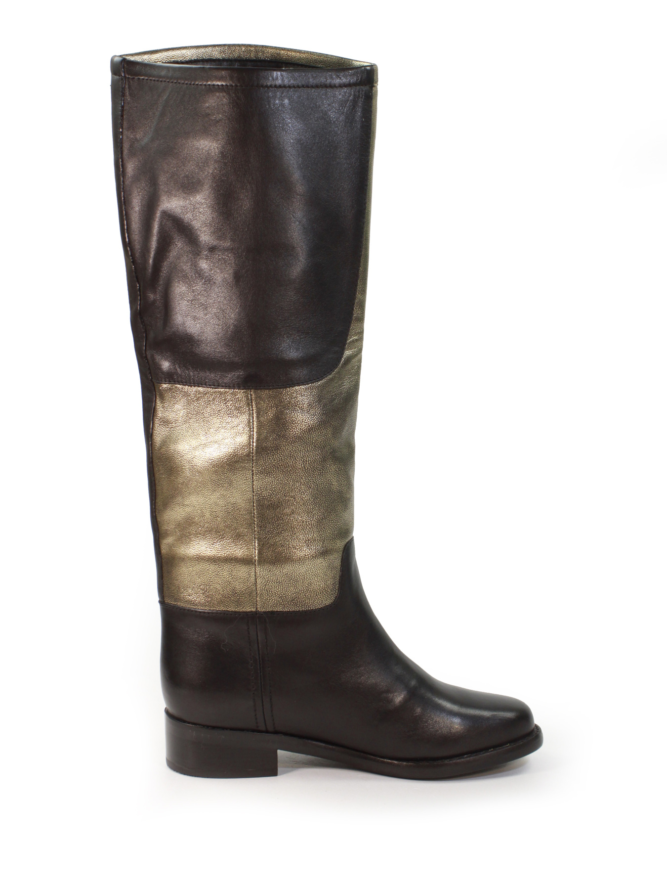 Сапоги It-girl модель 6A3310-1-AQPblack-gold Фото