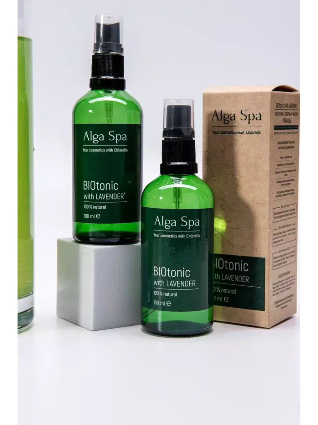 БИОтоник с эфирным маслом лаванды pH 7 100мл (ALGA SPA) Alga Spa үлгі 398587240 Фото