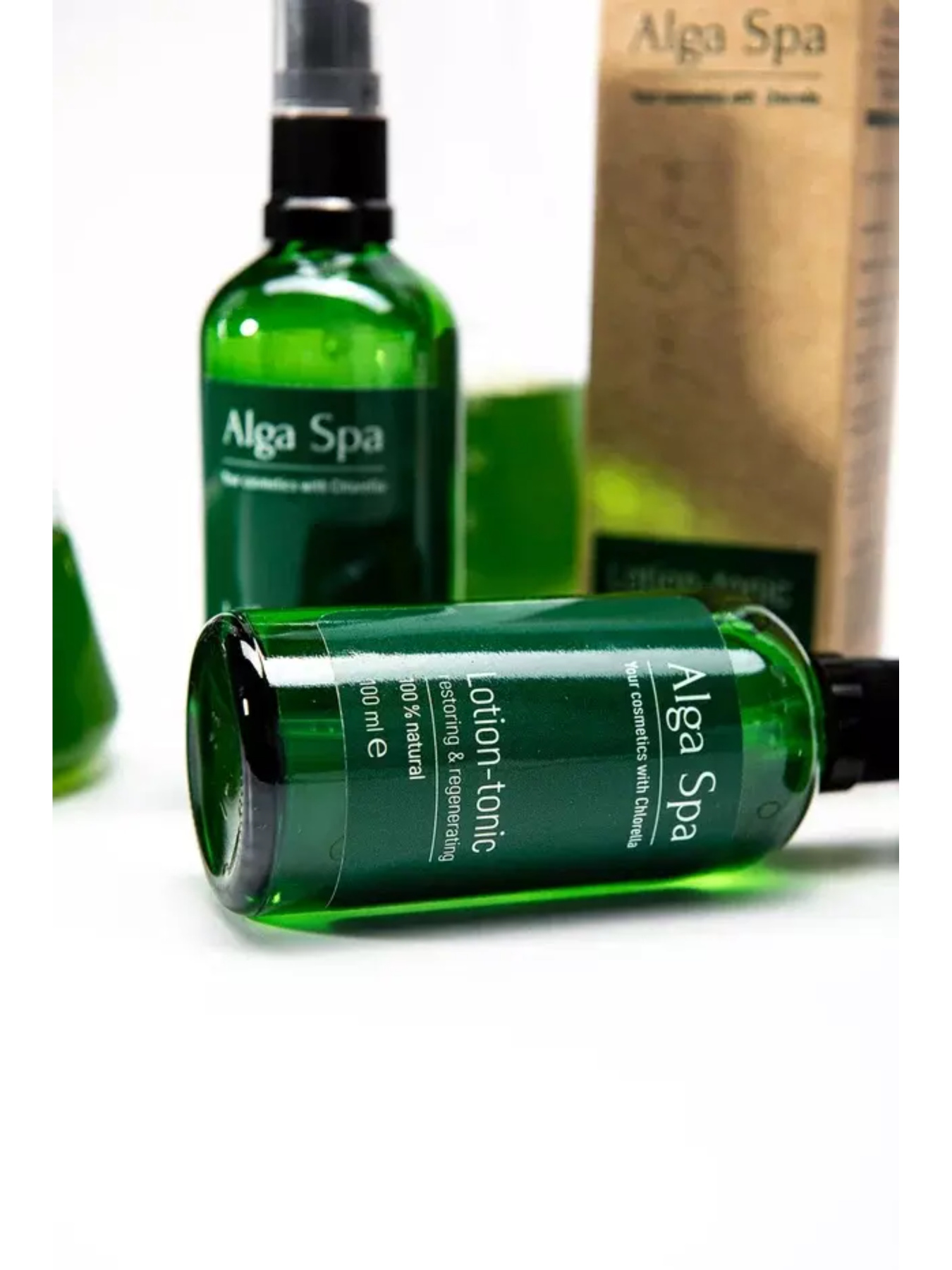 Лосьон-тоник восстанавливающий и регенириующий 100мл (ALGA SPA) Alga Spa үлгі 398580518 Фото