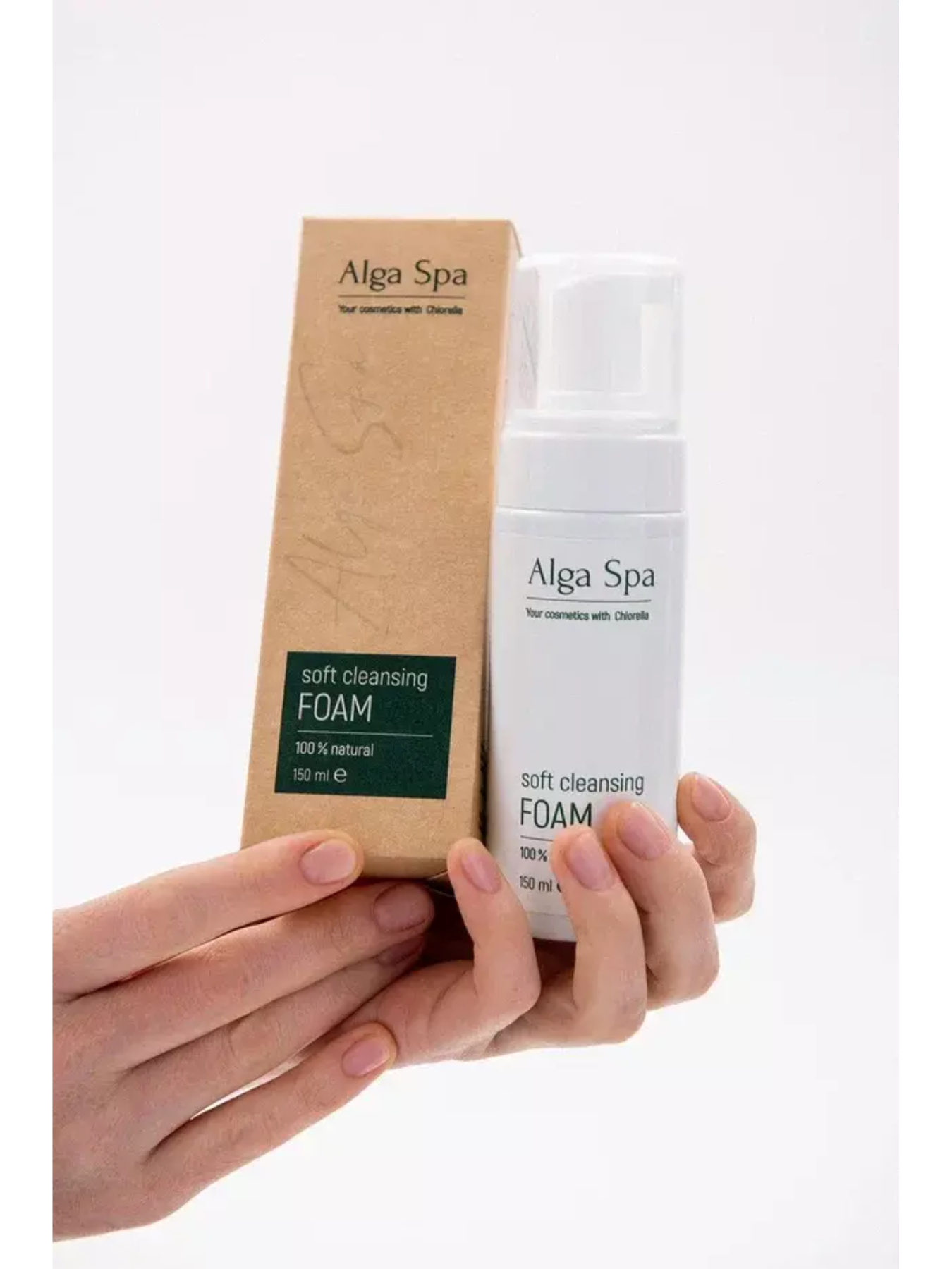 Пенка для умывания мягкая Chlorella 150 мл (Alga Spa) Alga Spa модель 398333793 Фото