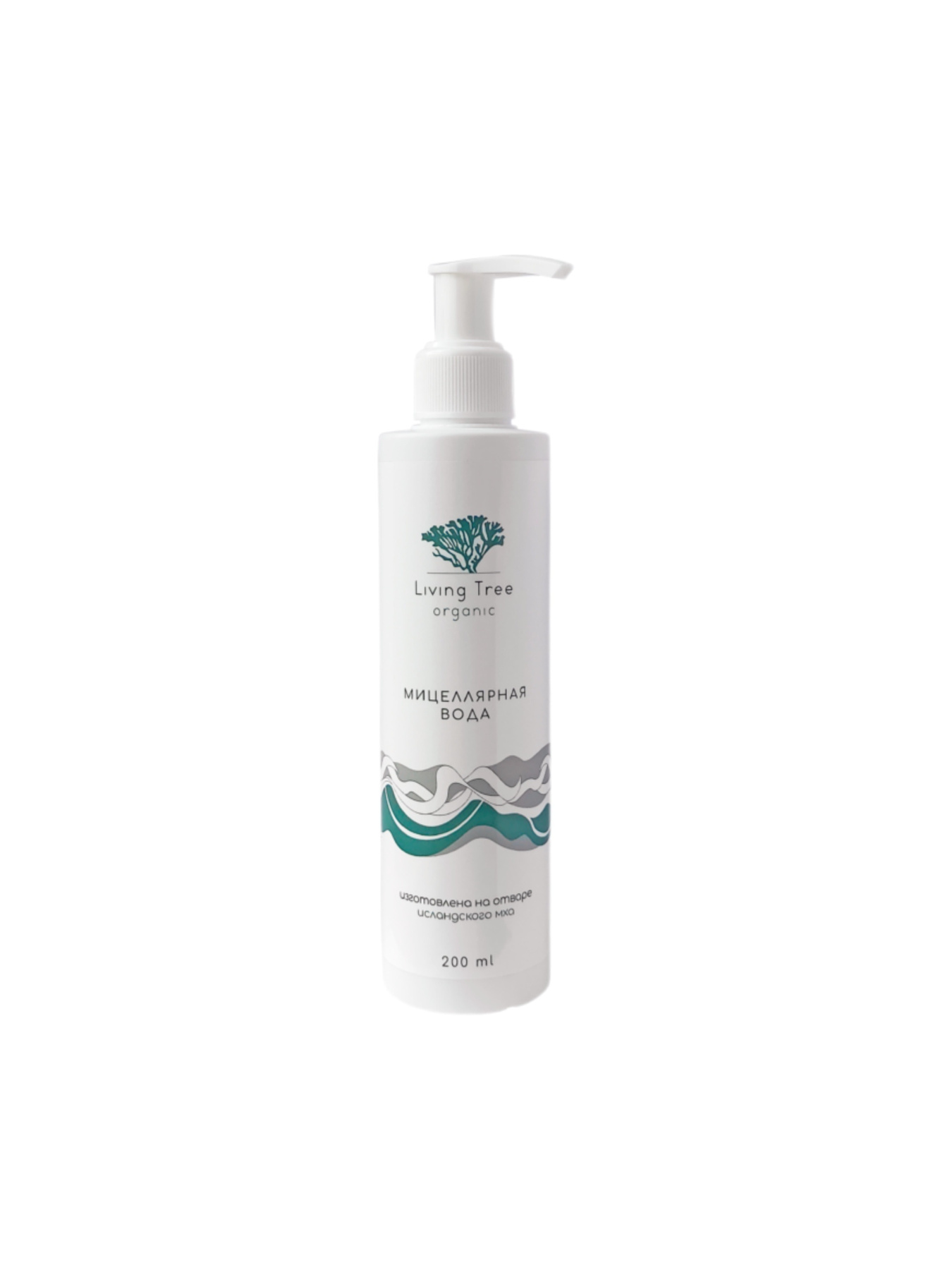 Мицеллярная вода Исландский Мох 200 мл (Living Tree-Живое Дерево) Living Tree-Живое Дерево үлгі 218428378 Фото
