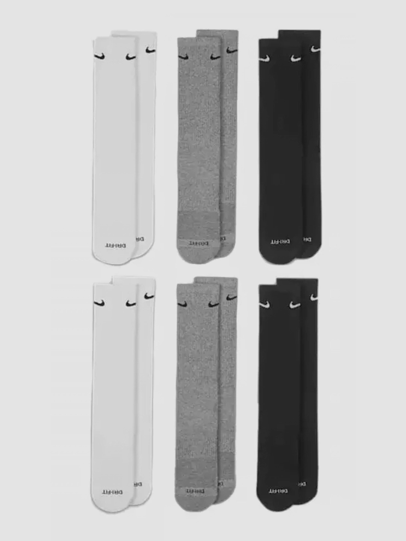 Набор носков NIKE U Nk Ed Pls Csh Crw модель SX6897-965 Фото