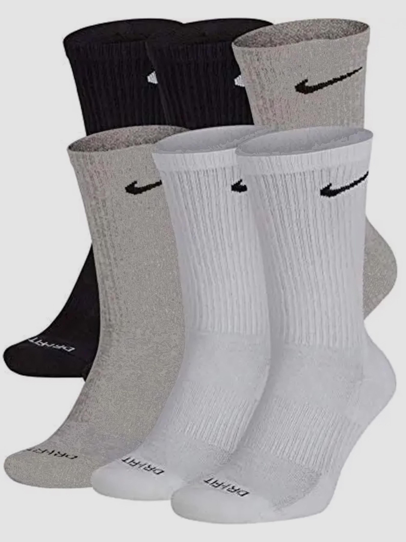 Набор носков NIKE U Nk Ed Pls Csh Crw модель SX6897-965 Фото