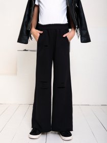 Повседневные штаны ISSA Plus модель CD-448_black Повседневные штаны ISSA Plus модель CD-448_black Фото