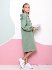 Туника ISSA Plus модель CD-453_olive Фото