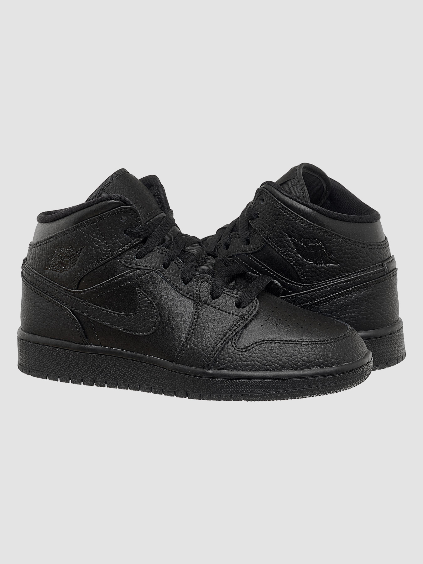 Кросівки Jordan 1 Mid (Gs) модель 554725-091 Фото