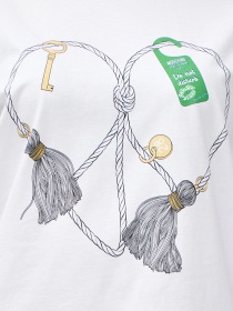 Футболка Moschino модель 251K2A071137321001 Фото