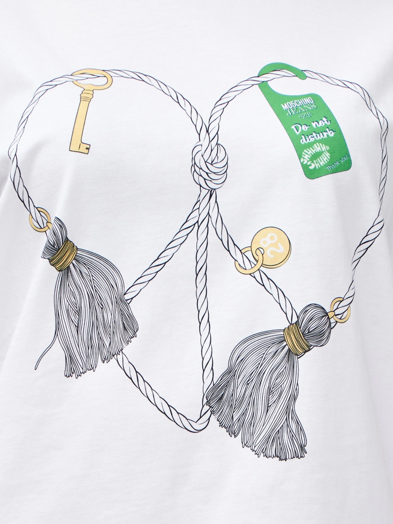 Футболка Moschino модель 251K2A071137321001 Фото