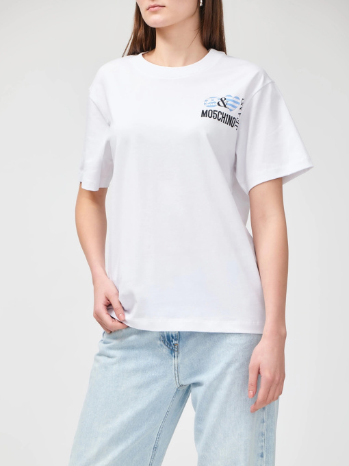 Футболка Moschino модель 251K2A071337321001 Фото