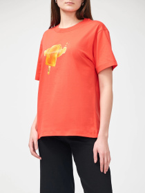 Футболка Moschino Модель 251K2A071537321129 Фото