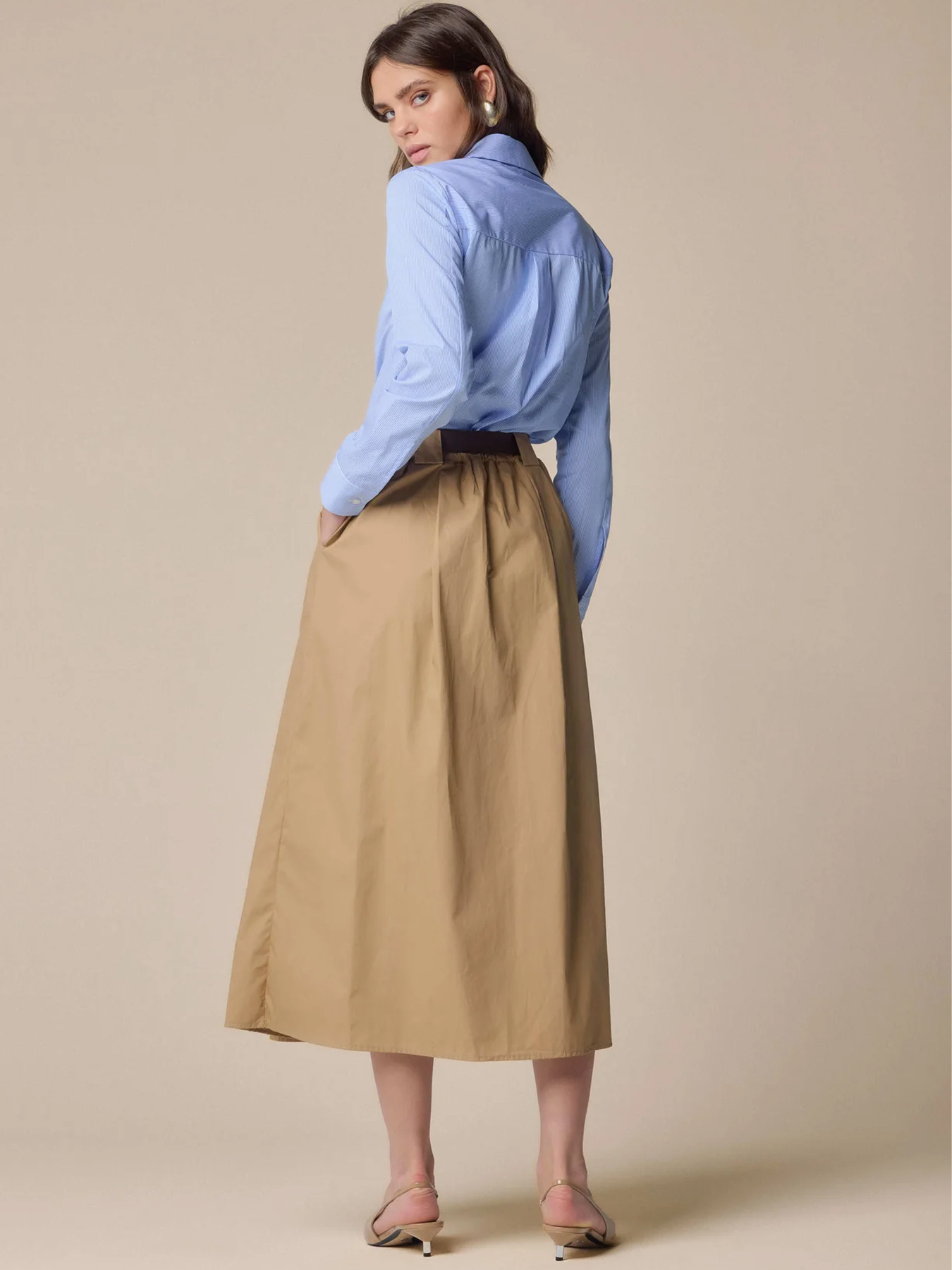 Платье макси KOCCA модель P25PAB5799ABUNF7065 Фото