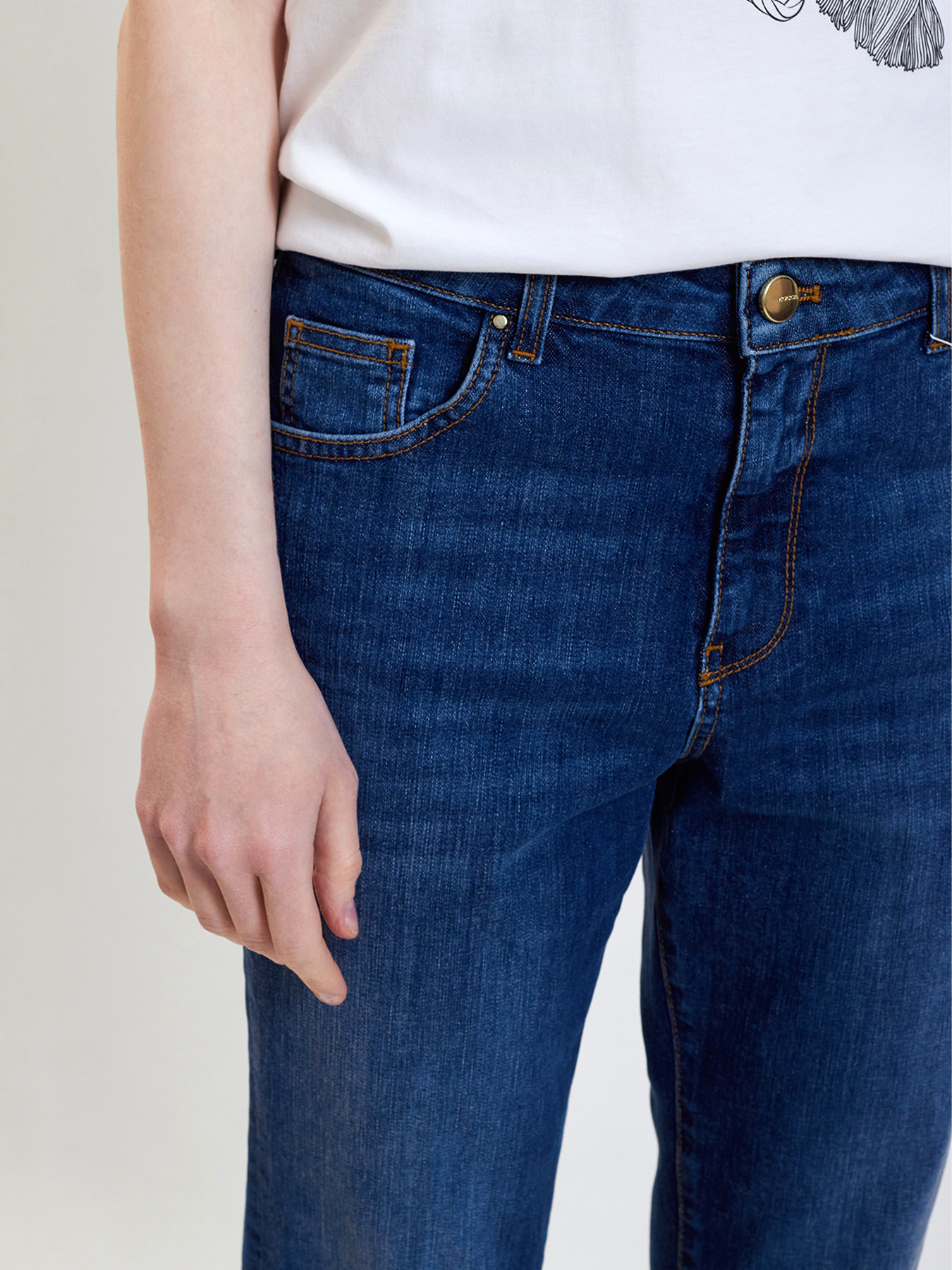 Прямі джинси KOCCA модель P25PPD5848ABUNL364 Фото