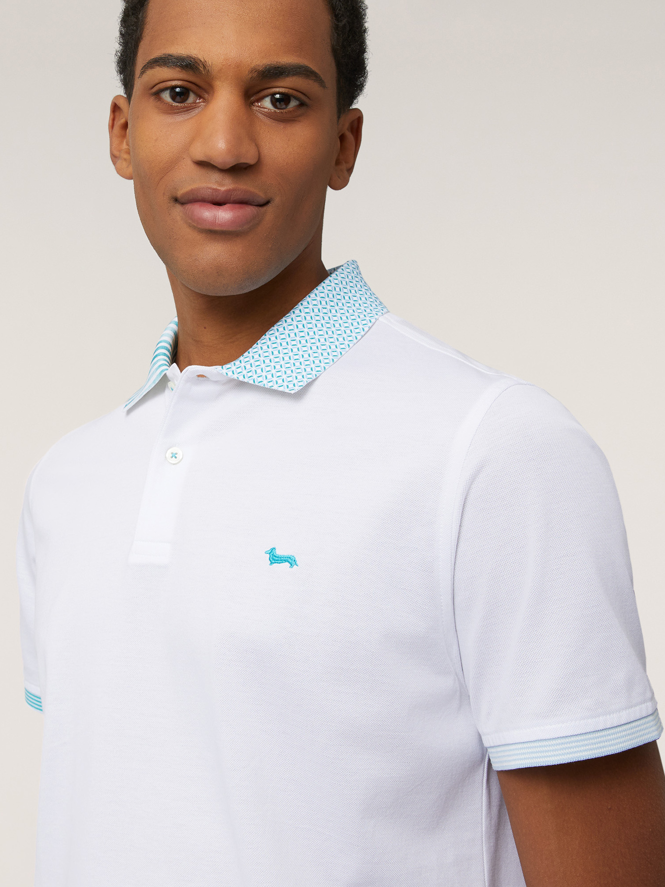 Поло Harmont&Blaine модель LRN375021215_100 Фото