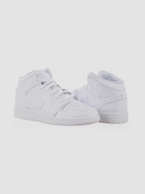 Кросівки Jordan 1 Mid модель 554725-136 Фото