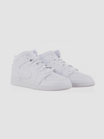 Кроссовки повседневные Jordan 1 Mid модель 554725-136 Кроссовки повседневные Jordan 1 Mid модель 554725-136 Фото