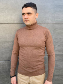 Водолазка Sun's House модель RG-48-golf-korichnevij Водолазка Sun's House модель RG-48-golf-korichnevij Фото