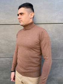 Водолазка Sun's House модель RG-48-golf-korichnevij Водолазка Sun's House модель RG-48-golf-korichnevij Фото