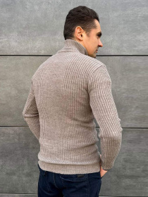 Водолазка Sun's House модель RG-32-golf-korichnevij-v-rubchik Фото