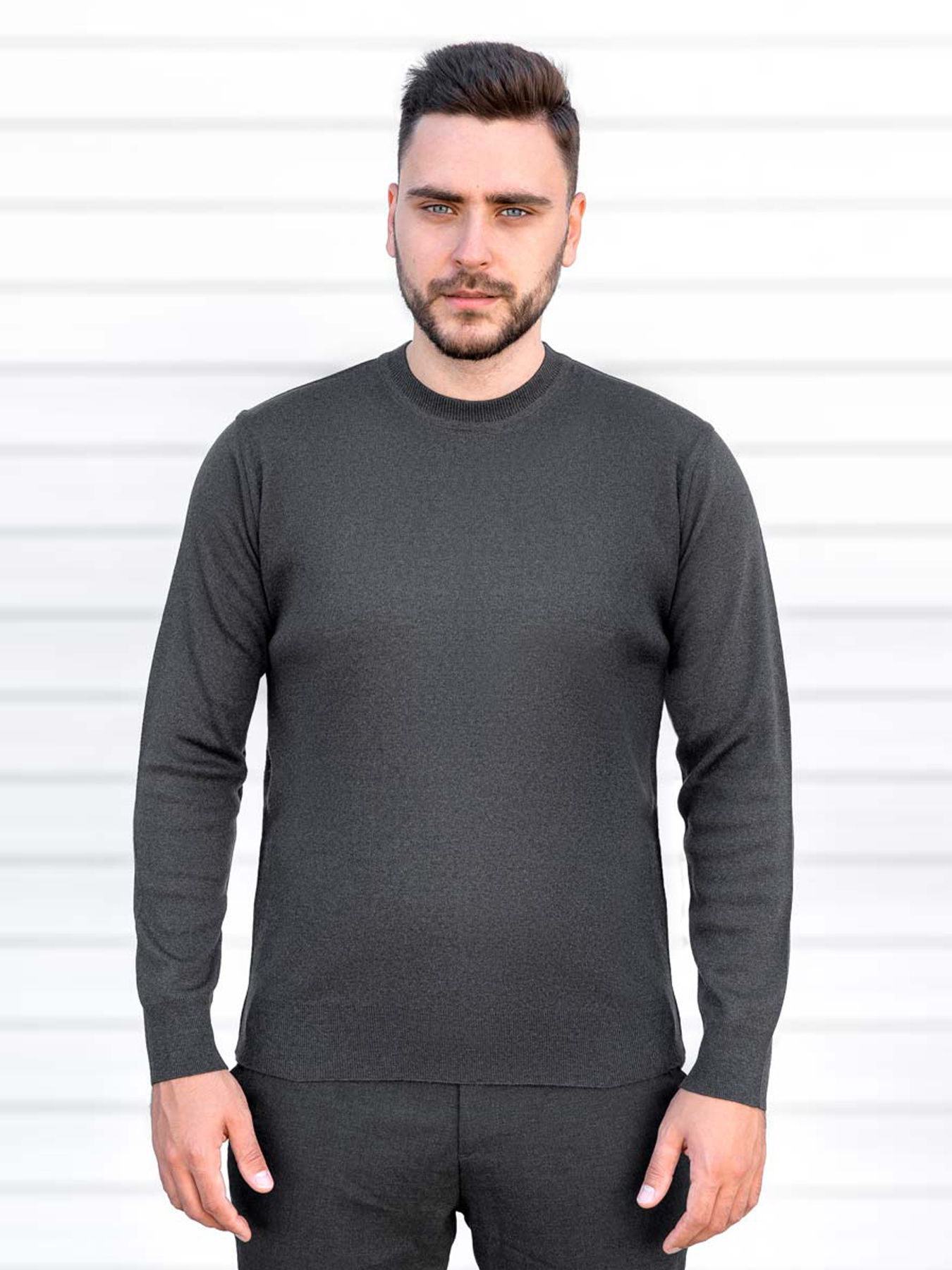 Джемпер Sun's House модель RG-63-svitshot-temno-sirij Фото