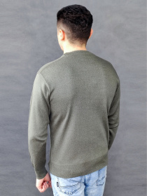 Джемпер Sun's House модель RG-68-svitshot-temno-zelenij Фото