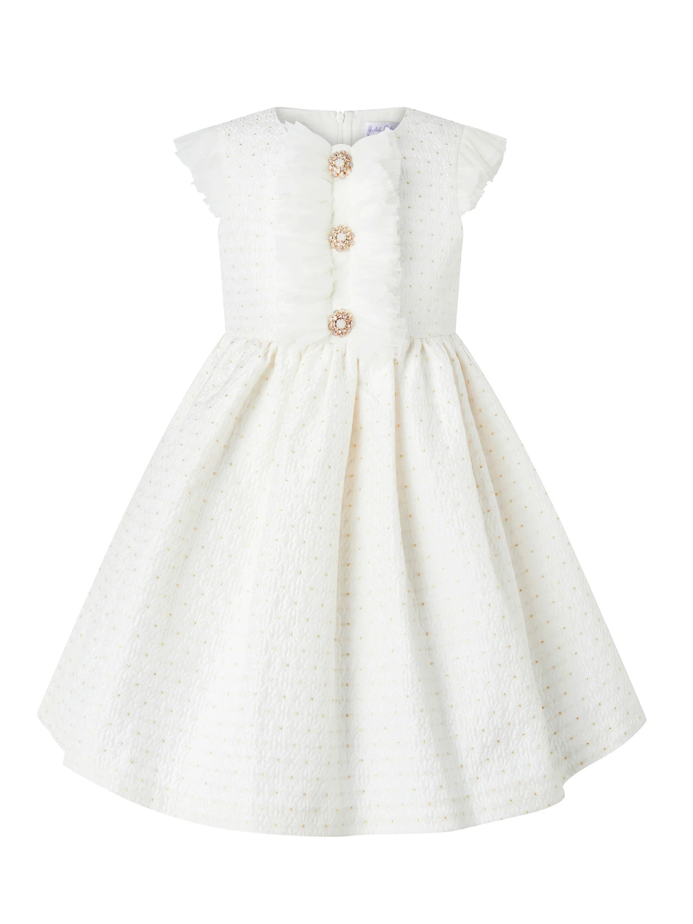 Платье миди Rachel Riley модель GDR679IVABT Фото