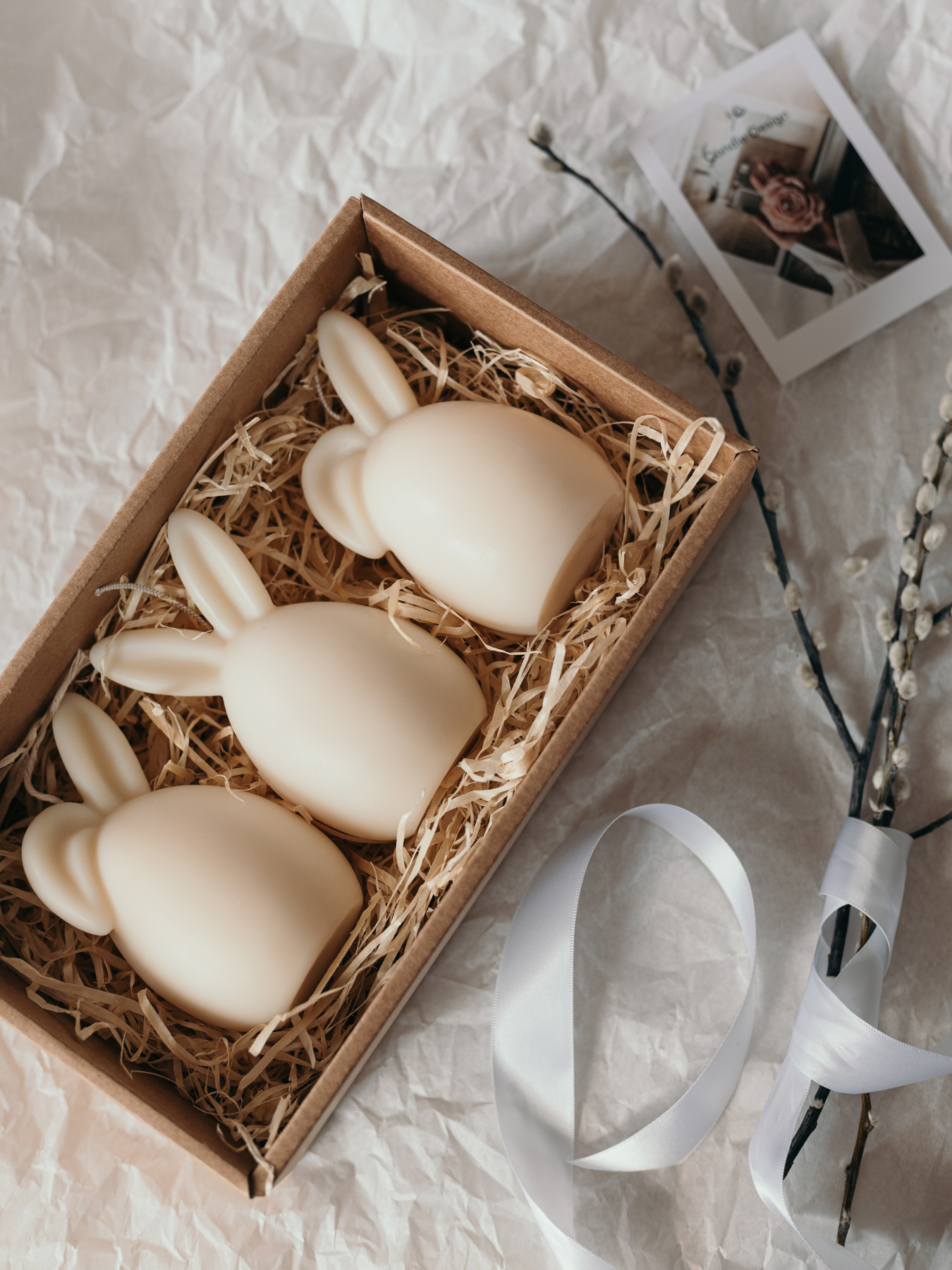 Набір ароматичних свічок "Великодні скарби", з натурального оливкового воску Candle Design модель 200.0094 Набір ароматичних свічок "Великодні скарби", з натурального оливкового воску Candle Design модель 200.0094 Фото