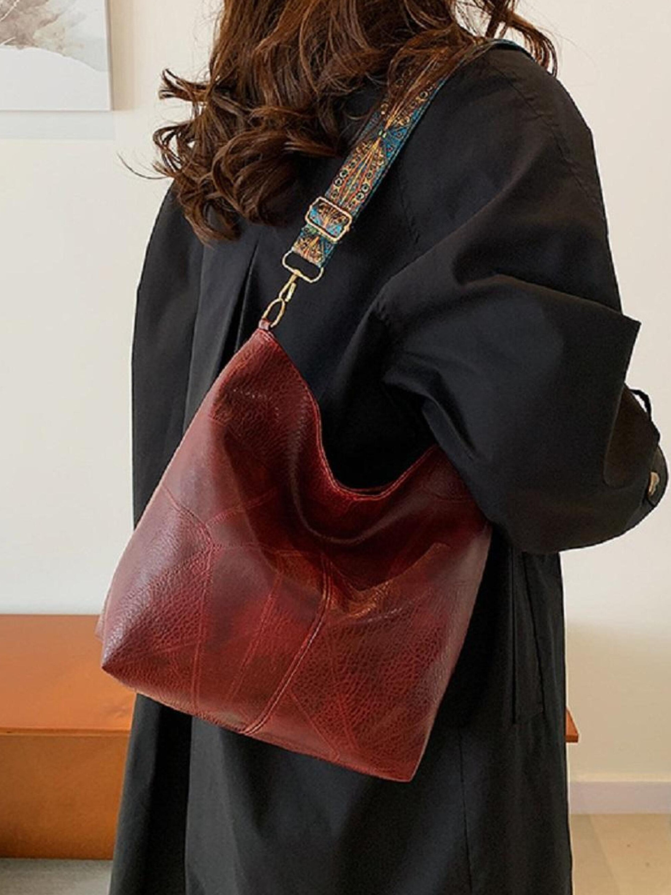 Шоппер RoyalBag модель P1-6017BO Фото