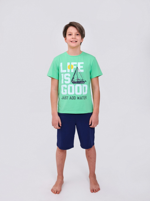 Пижама SMIL модель smil_104856-izumrudnyj Фото