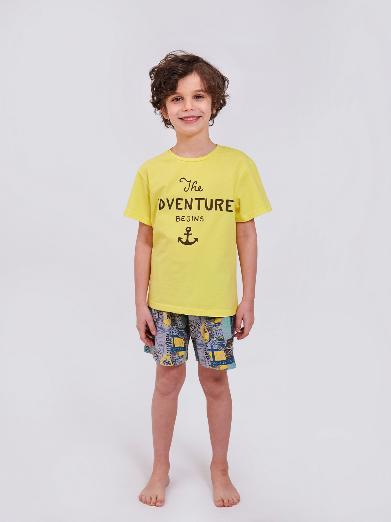 Піжама SMIL модель smil_104852-limonnyj Фото