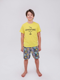 Пижама SMIL модель smil_104856-limonnyj Фото