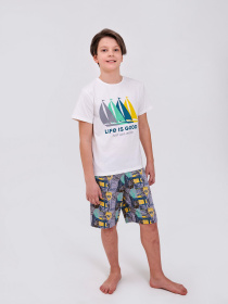 Пижама SMIL модель smil_104856-molocnyj Фото