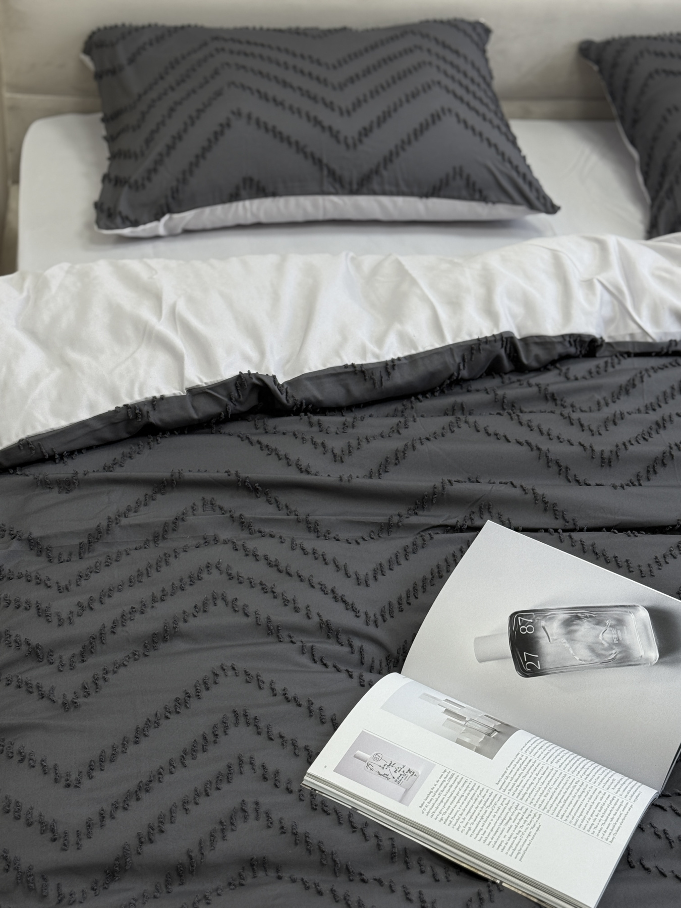 Комплект постільної білизни Jaquard Light Grey by Ecotton Ecotton модель 24559 Комплект постільної білизни Jaquard Light Grey by Ecotton Ecotton модель 24559 Фото