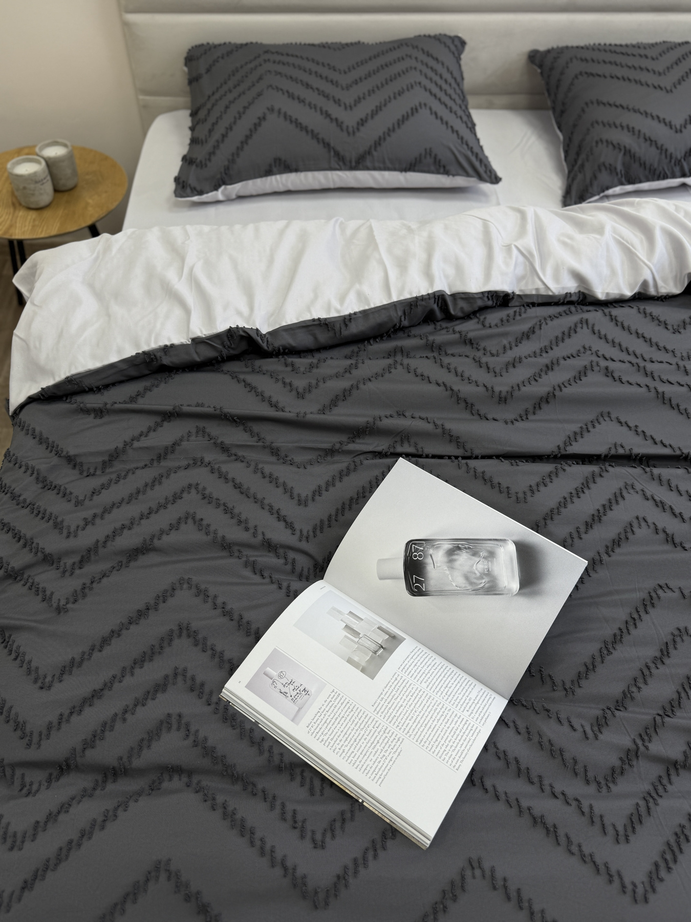 Комплект постельного белья Jaquard Light Grey by Ecotton Ecotton модель 24559 Комплект постельного белья Jaquard Light Grey by Ecotton Ecotton модель 24559 Фото