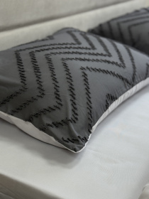 Комплект постельного белья Jaquard Light Grey by Ecotton Ecotton модель 24559 Комплект постельного белья Jaquard Light Grey by Ecotton Ecotton модель 24559 Фото