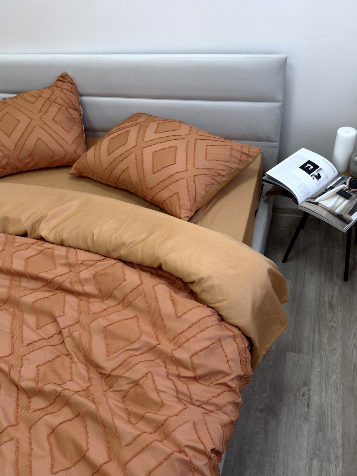 Комплект постільної білизни Jaquard Orange by Ecotton Ecotton модель 24560 Комплект постільної білизни Jaquard Orange by Ecotton Ecotton модель 24560 Фото
