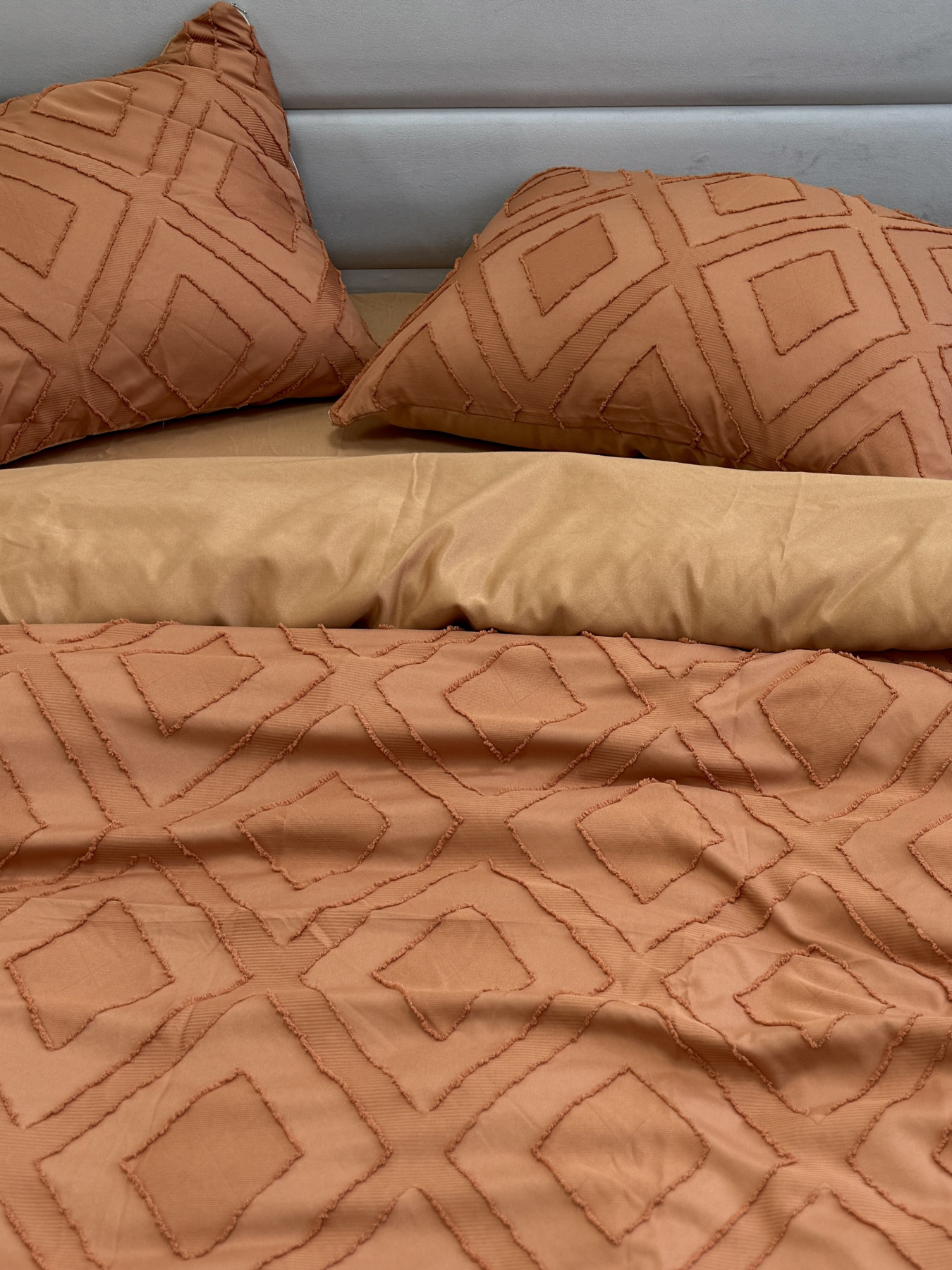 Комплект постільної білизни Jaquard Orange by Ecotton Ecotton модель 24560 Комплект постільної білизни Jaquard Orange by Ecotton Ecotton модель 24560 Фото