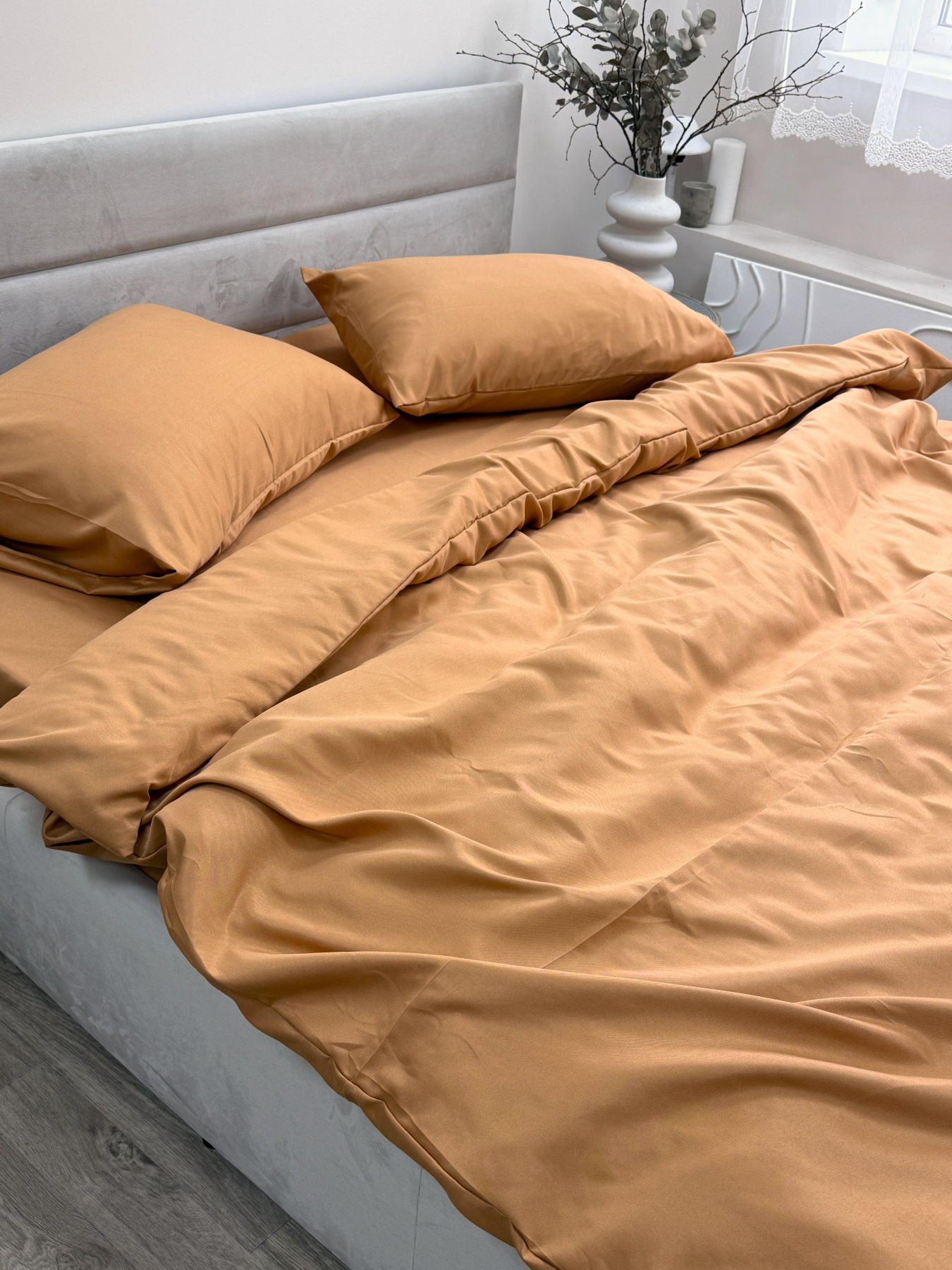 Комплект постельного белья Orange оранжевый Ecotton модель 12345 Фото