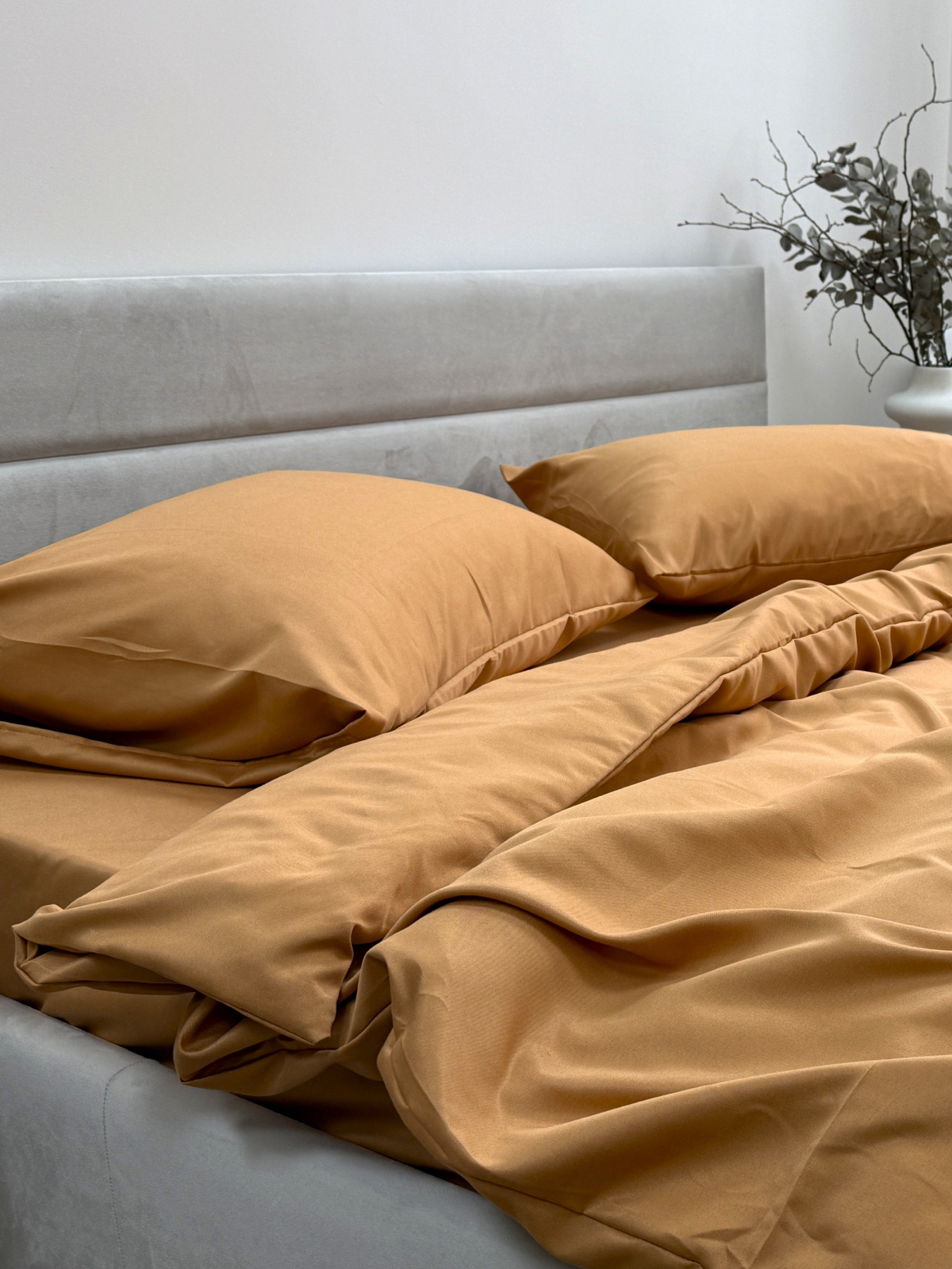 Комплект постельного белья Orange помаранчевий Ecotton модель 12345 Фото