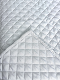 Покрывало декоративное антиаллергенное серого цвета Light Grey Ecotton модель 25183 Фото