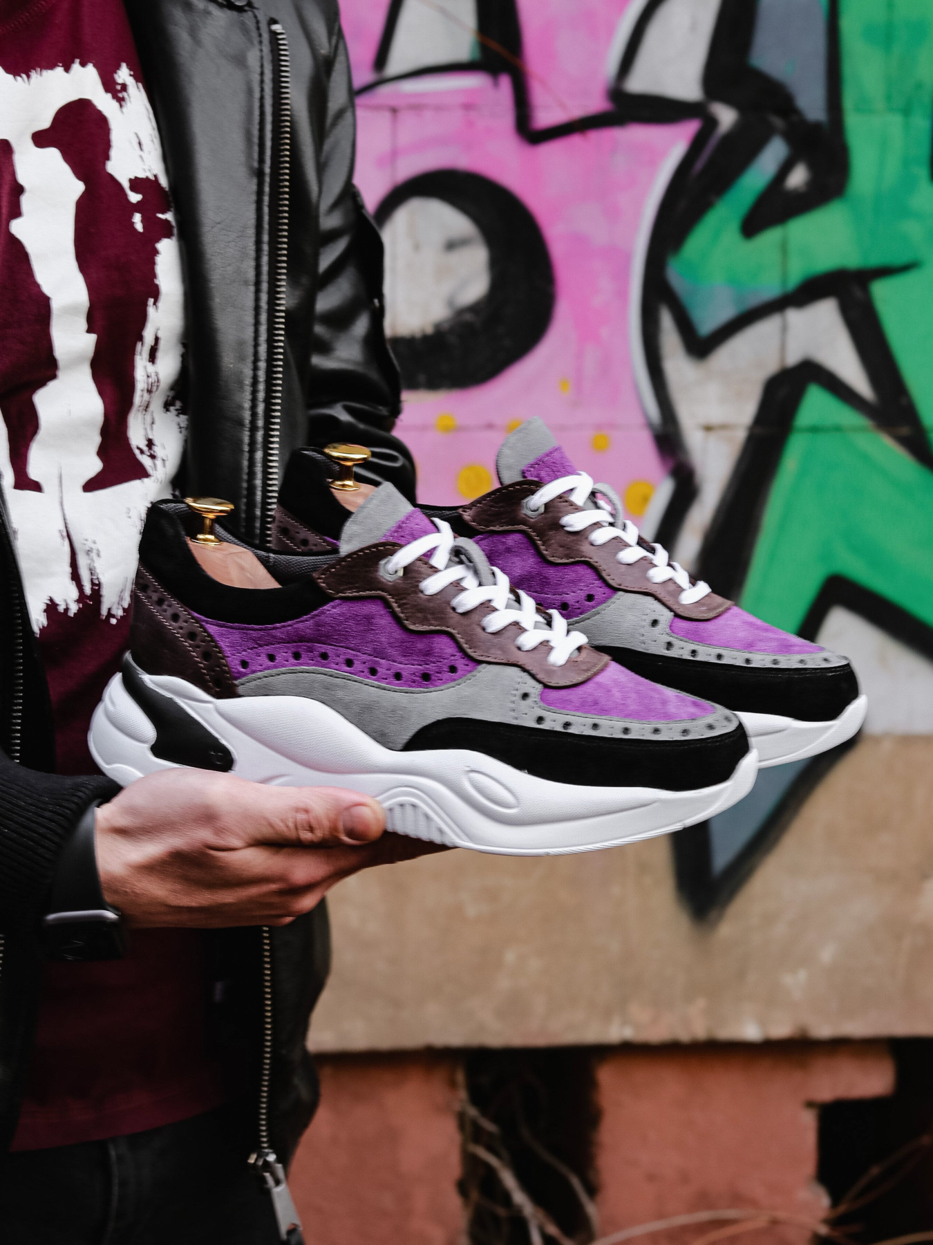 Кросівки повсякденні Legessy модель FLOYD_PURPLE Фото