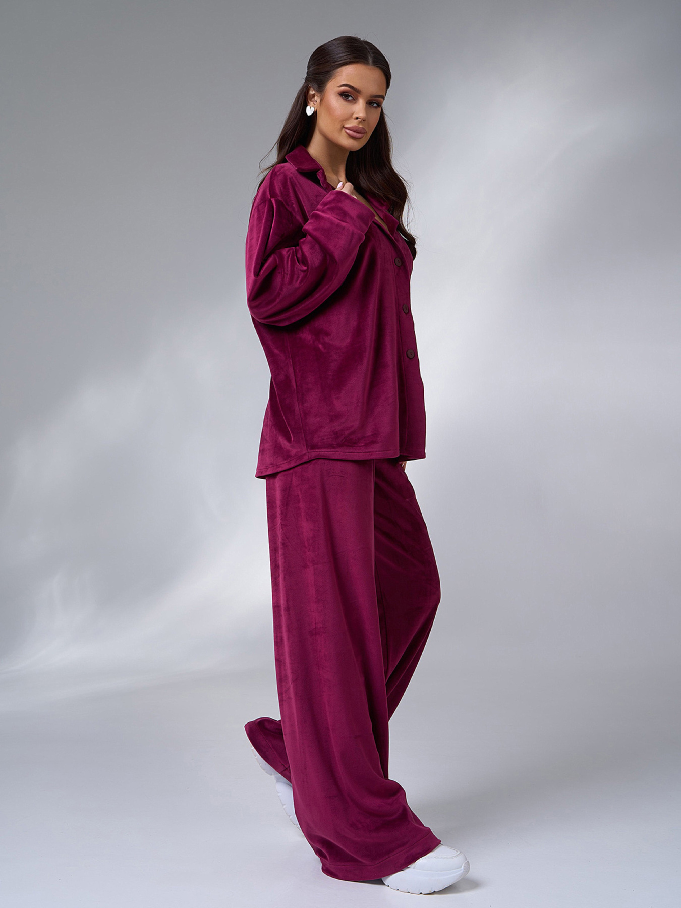 Костюм ISSA Plus модель 14188A_бордовый Фото