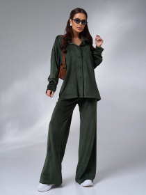 Костюм ISSA Plus модель 14188A_хаки Фото