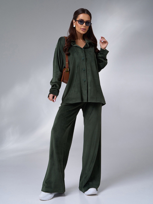 Костюм ISSA Plus модель 14188A_хаки Фото